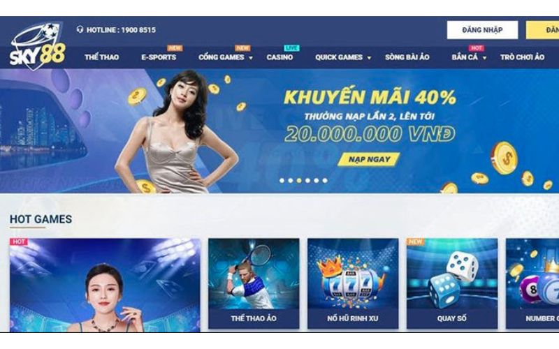 Khuyến mãi của nhà cái Sky88