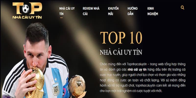 Điểm danh top 10 nhà cái uy tín nhất hiện nay